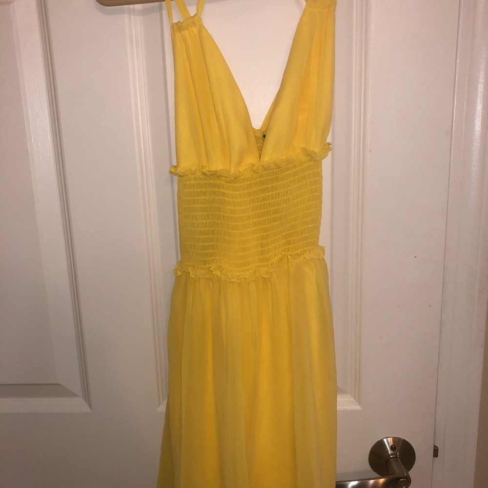 Yellow dress